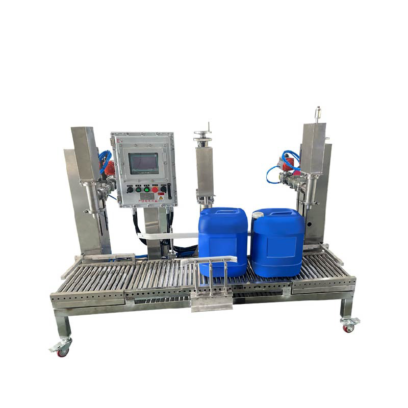 25千克自動夾蓋灌裝機(jī)的主要特點(diǎn)