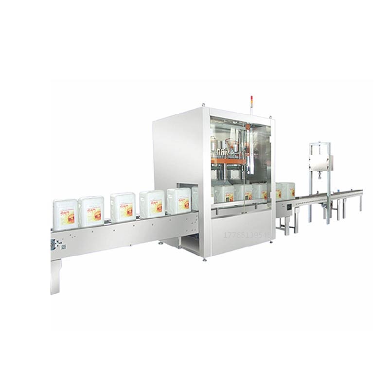 5L自動(dòng)貼標(biāo)灌裝機(jī)的特點(diǎn)和功能