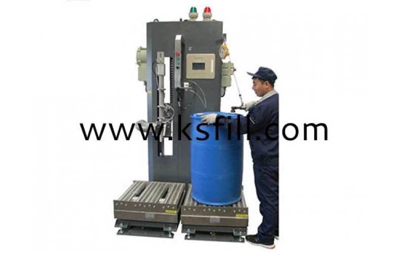 耐酸堿自動灌裝機(jī) 200升 300公斤灌裝機(jī)