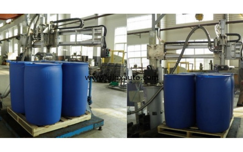 200L全自動(dòng)化工液體灌裝機(jī)