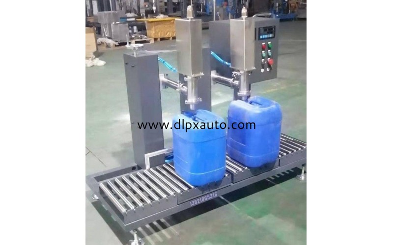 30L雙頭全自動(dòng)化工液體灌裝機(jī)