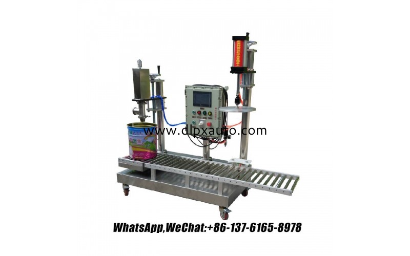 不銹鋼 1000L 潤滑油脂加注設(shè)備，帶 PLC 3