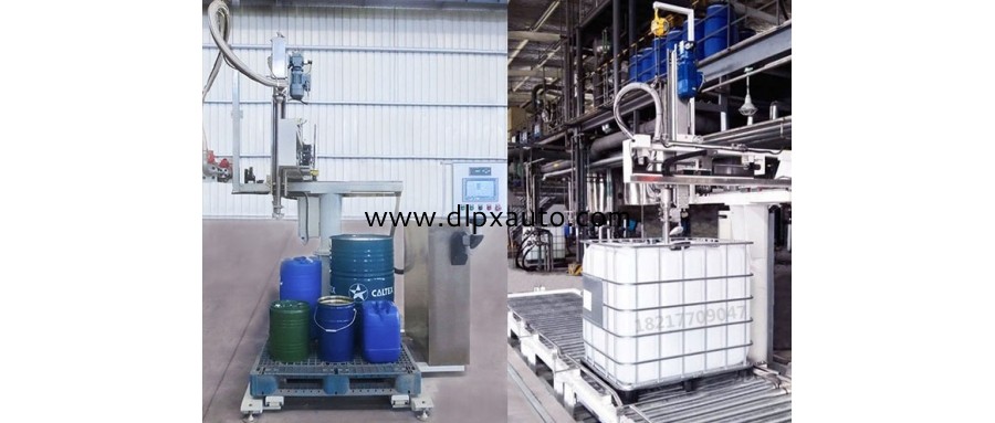 1000公斤IBC噸桶化工溶劑托盤式灌裝機(jī)