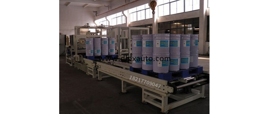 18千克原子灰自動碼垛灌裝機